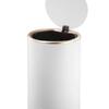 Papelera de Pedal 12L Blanco EKO Cosmo